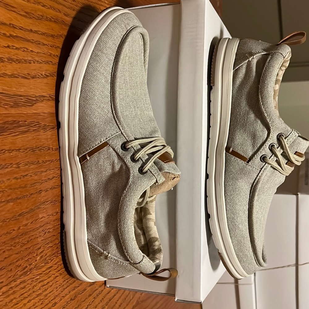 Steve Madden canvas loafers